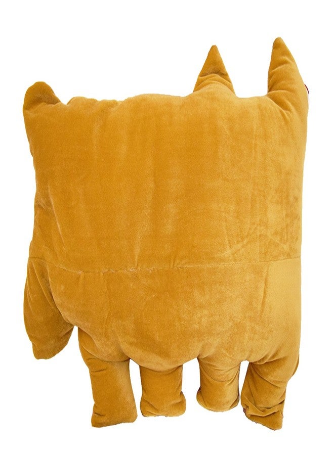 DREAMVIO Velvet Plush Pillow/Toy Figure/Animal Shape Soft Toy/Cartoon Printed/Toys for Baby & Kids/Pillow - 24 X 19 Inch (Brown, Dvanimalp0008) - Image 4